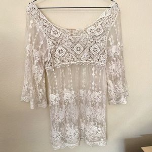 Crochet Lace Top